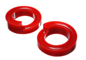 Ford F-350 SD Coil Spring Insulator - Front - Energy Suspension - Performance Polyurethane - Red - `05-`07 Ford F-350 SD Coil Spring Insulator - Front - Energy Suspension - Performance Polyurethane - Red - `05-`07